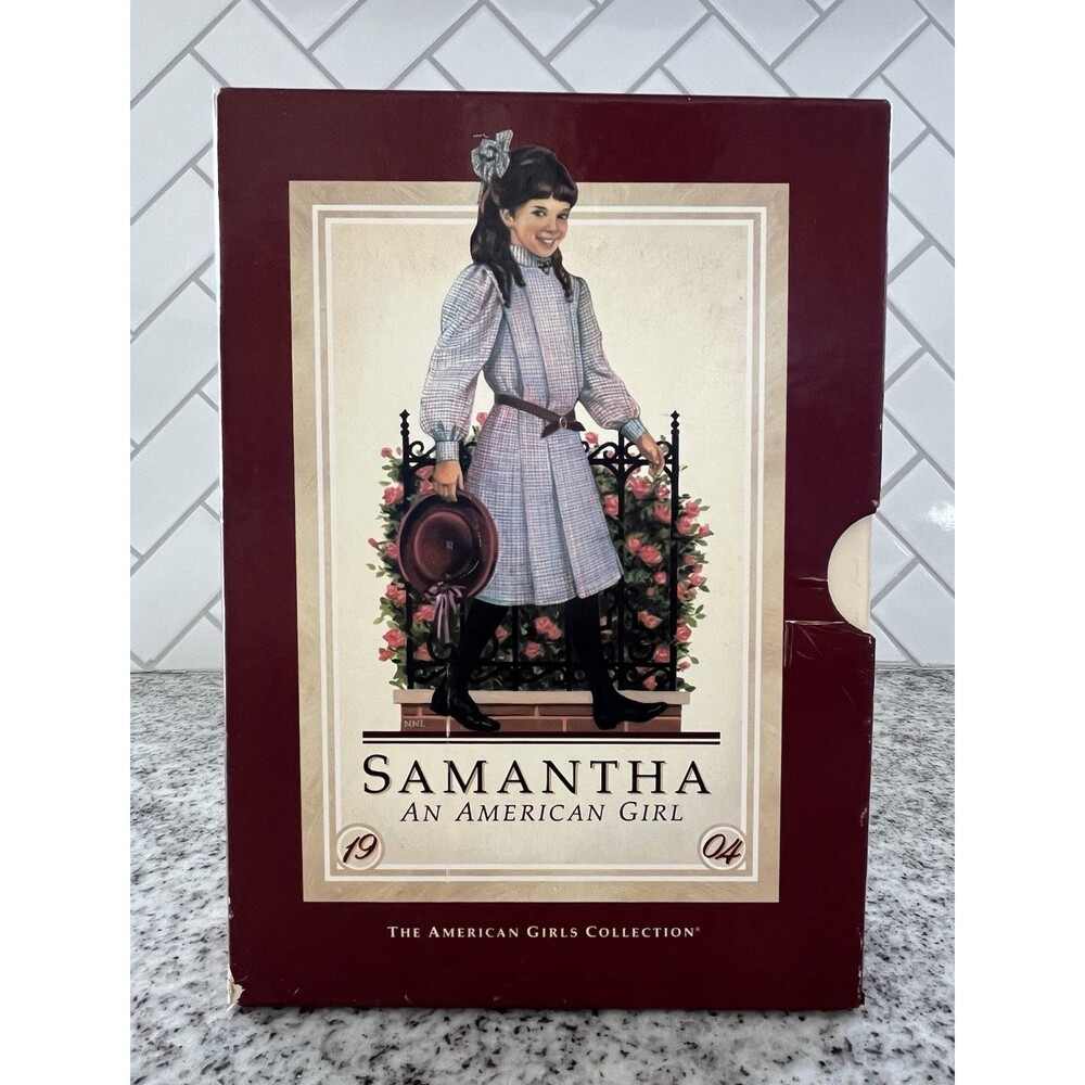 American Girl Samantha 6 Book Box Set 1986 First Edition Pleasant Company